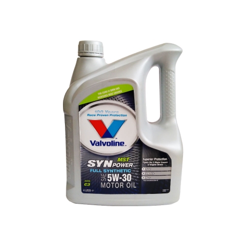 Моторно Масло, VALVOLINE SYNPOWER MST 5W-30, C3, 4 литра